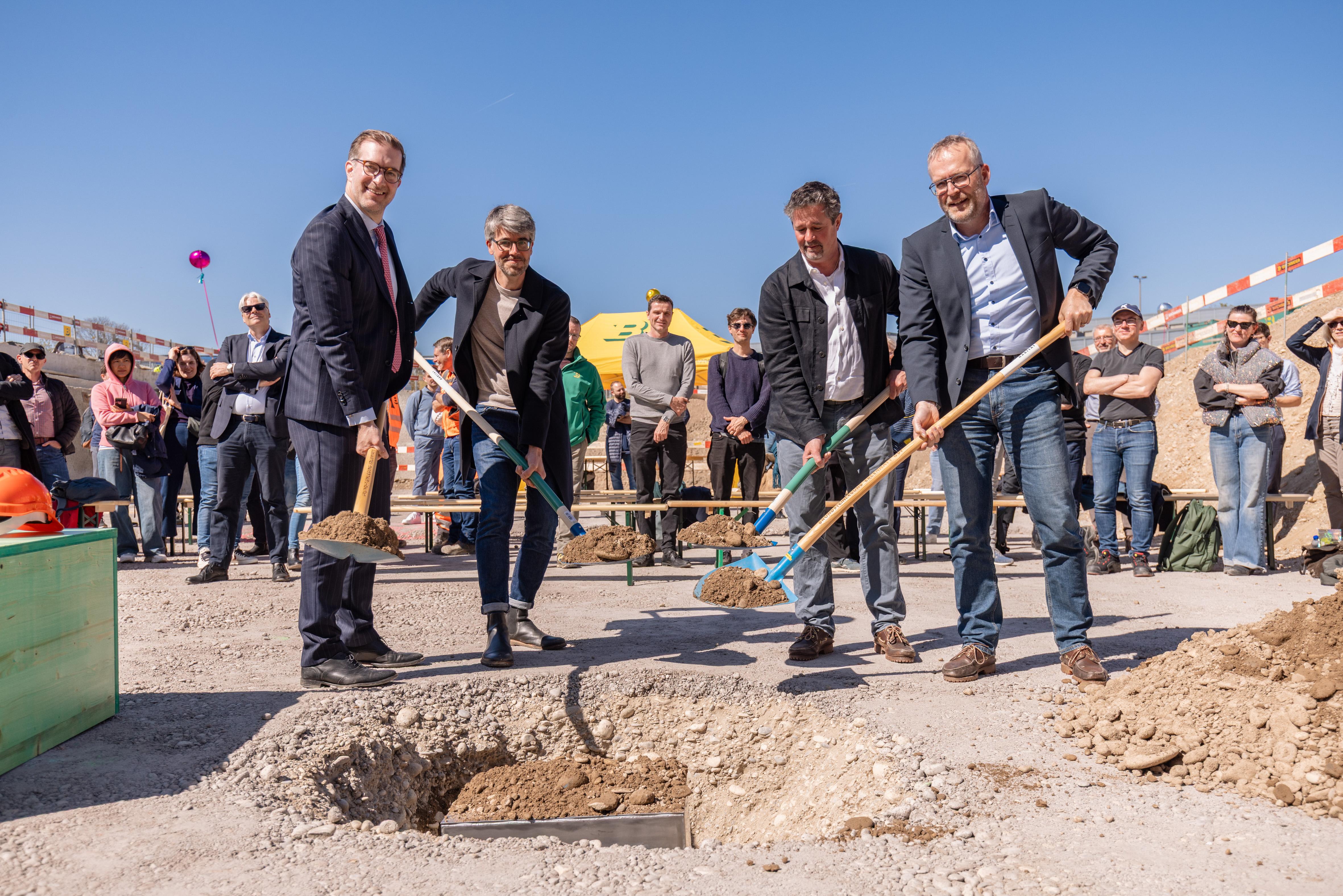 Grundsteinlegung Erlenmatt Ost Stiftung Habitat 2