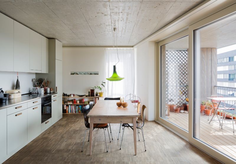 Goldbachweg 2, Bauherrschaft: Genossenschaft Erlenflex, Architektur: Bart & Buchhofer Architekten AG
